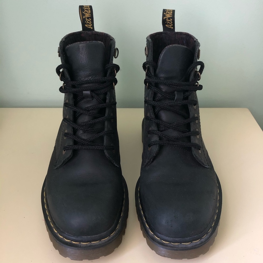 DR.MARTEN BLACK BOOTS⚡️